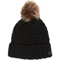 Roxy Lue - Strikk - Snøstorm - True Black - - OneSize - Lue