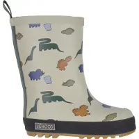 Liewood Gummistøvler m. for - Mason - Mist m. Dinosaurer - - 25 - Gummistøvler