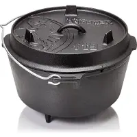 Petromax FT9, 8,5 l, firkant, Støpejern, Sort