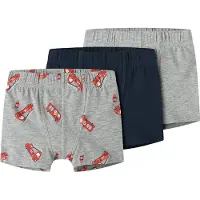Name it Boxershorts - Noos - 3-pack - NmmTights - Grå Melert - - 1½ år (86) - Boxershorts