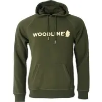 Woodline Hoodie Green 3XL