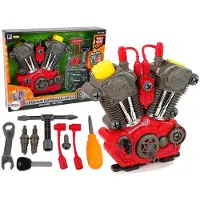 Leantoys hobbysett motor for demontering lys lyd