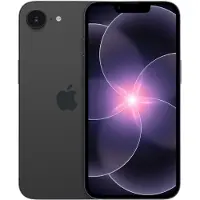 Apple iPhone 17e - 5G smartphone - dobbelt-SIM / Internminne 512 GB - OLED-display - 6.1 - 2532 x 1170 piksler - rear camera 48 MP - front camera 12 MP - svart