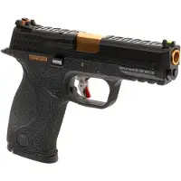WE Wet-05 Bk Gold Barrel Metal Version Gbb Airsoft-pistol