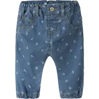 Name it Jeans - AOP - NbmBen - Medium+ Blue Denim - - 62 - Jeans