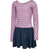 Hummel Gymnastikkdrakt - HmlJR Mix - Dress Blues/Lavender - - 3 år (98) - Gymtøy