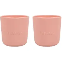 Filibabba Kopper - 2-pack - Silikon - Peach - - OneSize - Kopp
