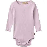 Wheat Body I/e - Rib - Regitze - Lavender - - 74 - Langermet Body