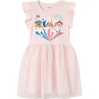 Name it Kjole - NmfPasdina - PawPatrol - Parfait Pink m. Glitter - - 2 år (92) - Kjole
