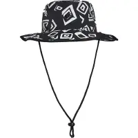 Quiksilver Bøttehatt - Vet alt - Black Stammetak - - 55 cm - Bøttehatt