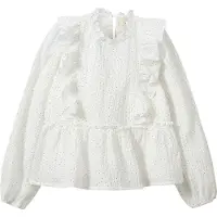 Sofie Schnoor Genser - SvelgeSy - Off White m. Prikker - - 12 år (152) - Genser