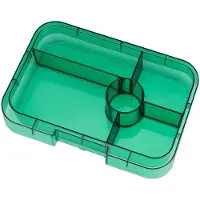 Yumbox Innsatsbrett m. 5 Rom - Tapas - Clear Green - - OneSize - Matboks
