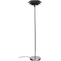 Dyberg Larsen DL31 gulvlampe metall Ø 31cm, svart