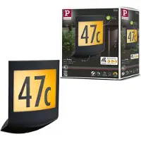 Paulmann Padea LED-husnummerlampe ZigBee CCT