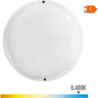 EDM Rund Led-vegglampe Med Skumrings-og Bevegelsessensor 6400k 18w 1820 Lumens