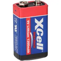 Xcell CR9V/P 9 V blokkbatteri Lithium 1200 9 V 1 stk