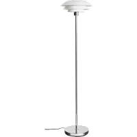 Dyberg Larsen DL31 gulvlampe metall Ø 31 cm hvit