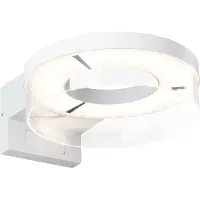 Paulmann utendørs LED-vegglampe Capera hvit metall IP44
