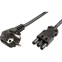 Bachmann apparatkabel med jordingskontakt med GST18 10,0 m