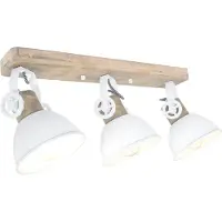 Mexlite Downlight Gearwood, 3 lyskilder hvit
