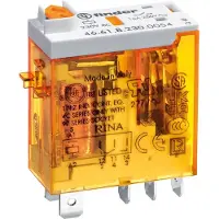 Finder 46.61.8.230.0040 stikkrelé 230 V/AC 16 A, 1 vekslingskontakt