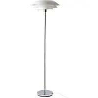 Dyberg Larsen DL45 gulvlampe metall Ø 45cm, hvit