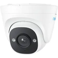 Reolink P320 - Nettverksovervåkingskamera - kule - utendørs - vanntett - farge (Dag og natt) - 5 MP - 2560 x 1920 - fastfokal - lyd - LAN 10/100 - H.264 - DC 12 V / 48 V / PoE