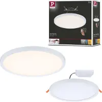 Paulmann Panel Areo 830, rund, hvit, 3-trinns dimbar, 23 cm