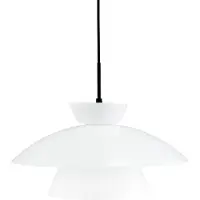 Dyberg Larsen Valby pendellampe av glass, Ø 28 cm