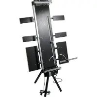 Vevor isoporkuttemaskin 42 cm maks. kuttetykkelse skumkutter 127 cm maks. lengde varmtrådskumkutter 0-90° isoporkuttemaskin seks varmetråder med stativ sideplate for kutting av skum perlebomull