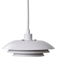 Dyberg Larsen DL20 pendellampe Ø 20 cm hvit