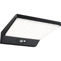 Paulmann LED solcellevegglampe Ronas, sensor, dybde 25