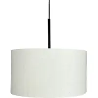 Dyberg Larsen Pendellampe Calix, høyde 50 cm, naturhvit