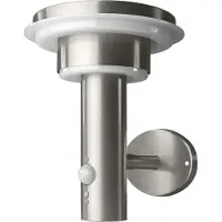 Osram vegglampe ENDURA STYLE SOLAR DOUBLE CIRCLE stål