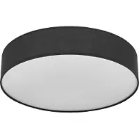Osram taklampe ORBIS PARIS, svart, Ø 40 cm tekstil E27