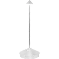 Zafferano Pina 3K bordlampe folie sølv