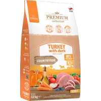 Pokusa Premium Utvalg Voksen Kalkun Med And Hundefôr 12 Kg
