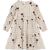 Fliink Kjole - Ilove - Sandshell Heart AOP - - 116 - Kjole