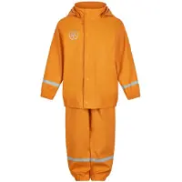 Color Kids Regntøy m. Seler - PU - Kadmium Yellow - - 4 år (104) - Regntøy