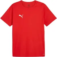 Puma T-skjorte - TeamRISE Kamprunde - Rød m. Hvit - - 12 år (152) - T-skjorte