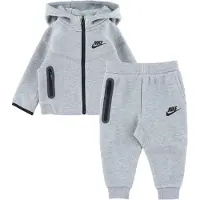 Nike Joggedress - Cardigan/Joggebukse - Grey Heather - - 18 md - Joggedress