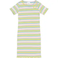 The New Kjole - Rib - TnStella - Multi Striped - - 3-4 år (98-104) - Kjole