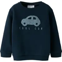 Name it Genser - Noos - NmmObear - Dark Sapphire m. Bil - - 5 år (110) - Genser