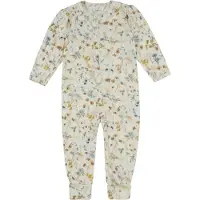 Joha Jumpsuit - Ull - Off White m. Blomster - - 90 - Jumpsuit