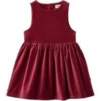 Wheat Kjole - Velur - Thelma - Ruby Rød - - 6 år (116) - Kjole