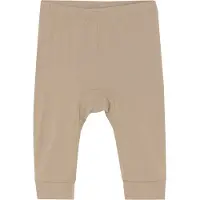 Minymo Bukser - Viskose - Enkelt og greit Taupe - - 1½ år (86) - Bukser - bomull