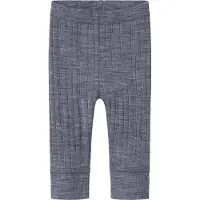 Name it Leggings - Ull - Noos - NbmWang - Folkstone Grå - - 62 - Leggings - Ull