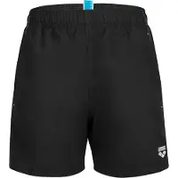 Arena Badeshorts - Solid R - Svart/Hvit - - 8-9 år (128-134) - Badetøy
