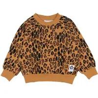 Mini Rodini Collegegenser - Basic - Leopard - - 10-11 år (140-146) - Collegegenser