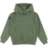 Calvin Klein Hettegenser - Dusty Olive Green - - 12 år (152) - Hettegenser